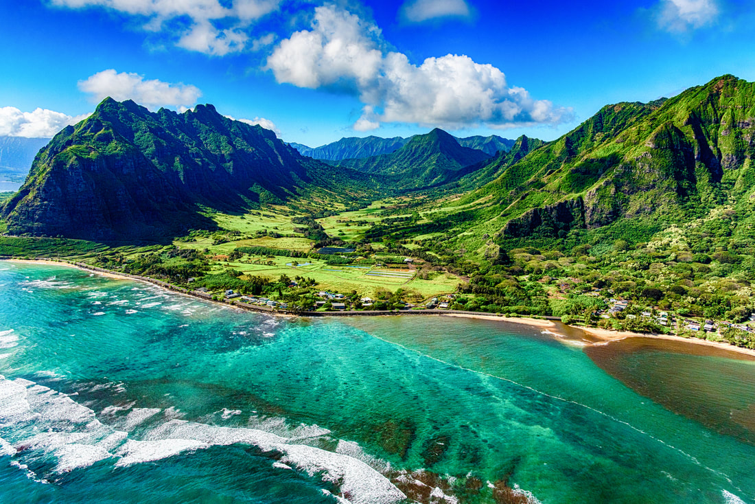 Oahu coastline